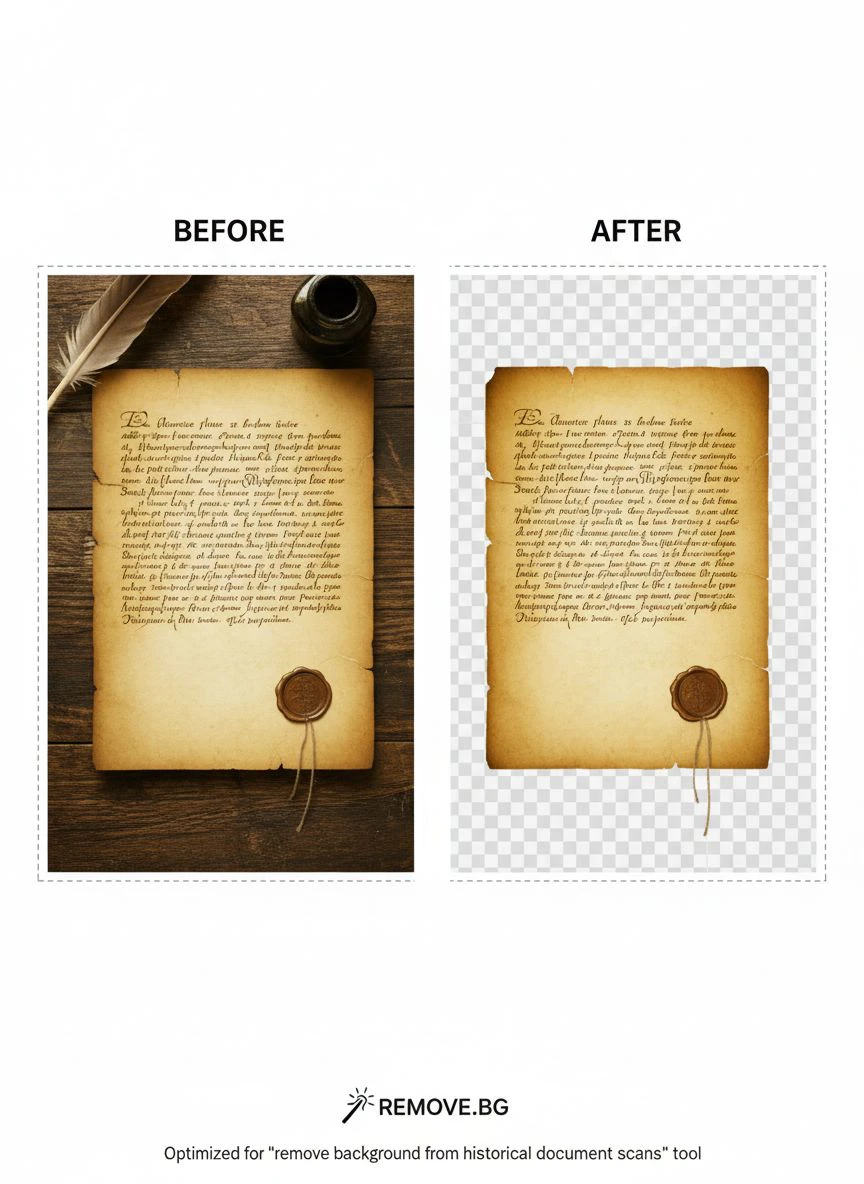 remove background from historical document scans - Professional Guide